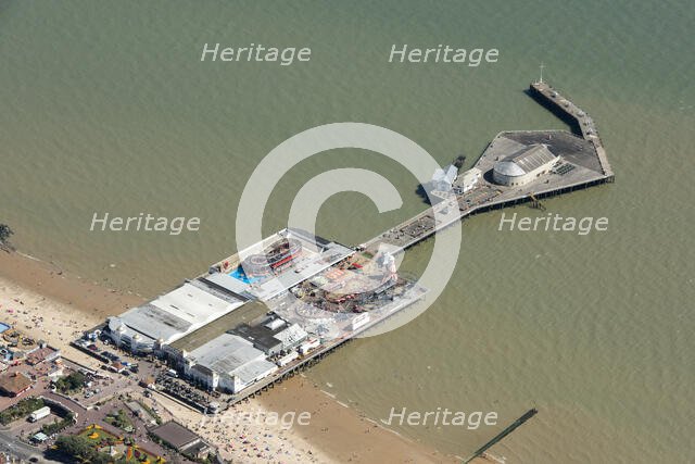 Clacton Pleasure Pier, Clacton on Sea, Essex, 2016. Creator: Damian Grady.