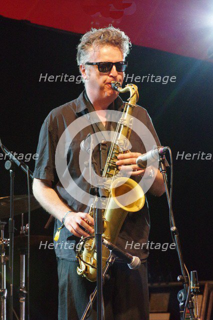 Julian Siegel, Love Supreme Jazz Festival, Glynde Place, East Sussex, 2015. Artist: Brian O'Connor.