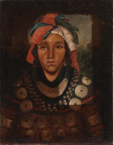 Portrait of a Young Man (Seminole Indian), ca. 1841-1845. Creator: Unknown.