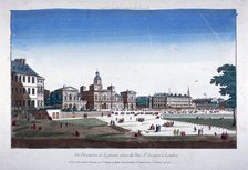 View of Horse Guards, Westminster, London, c1760.                                        Artist: Anon