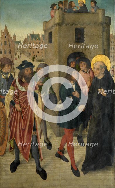 Saint Leonard Liberating Captives, 1475-1499. Creator: Anon.