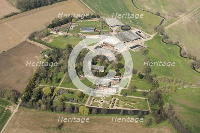 Longford Hall, country house and associated buildings, Derbyshire, 2021. Creator: Damian Grady.