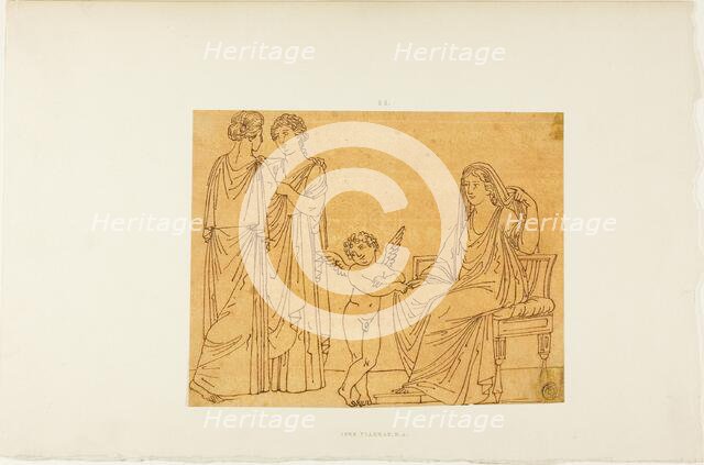 Cupid and Three Women, n.d. Creator: John Flaxman.