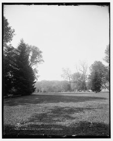 The Mansion and grounds, Mt. Vernon, c1901. Creator: Unknown.