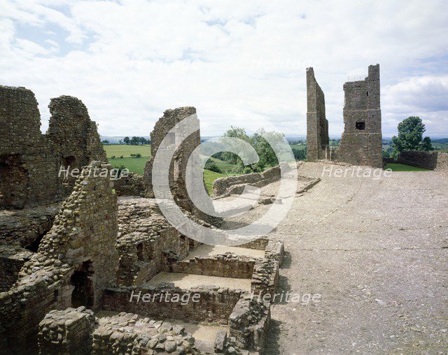 Brough Castle, Cumbria, c1980-c2017. Artist: Unknown.