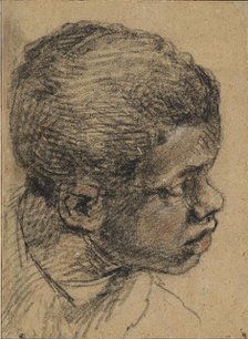 Head of a black boy, 16th century. Creator: Veronese, Paolo (1528-1588).
