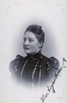 Studio portrait of an 18 year old girl, c1900. Artist: Unknown