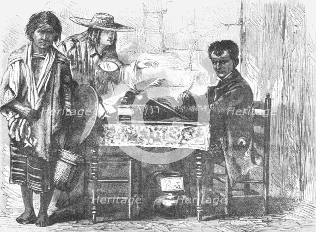 'An Evangelista; A zigzag journey through Mexico', 1875. Creator: Thomas Mayne Reid.