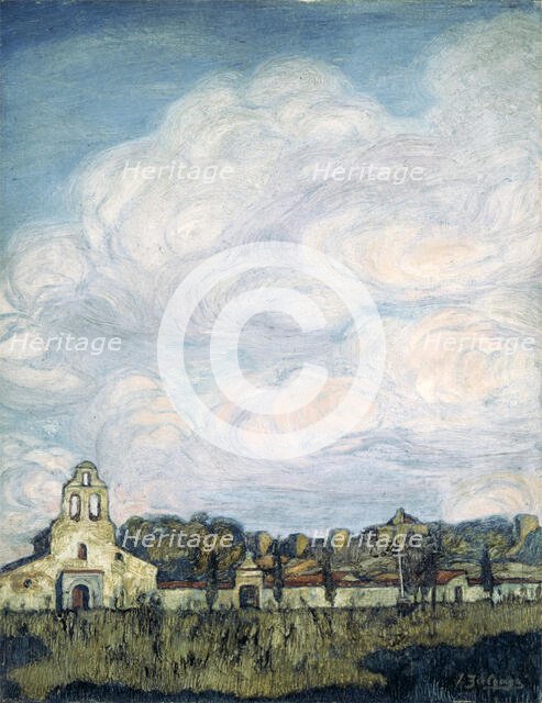 The Cemetery of Avila, late 19th or 20th century. Creator: Ignacio Zuloaga.