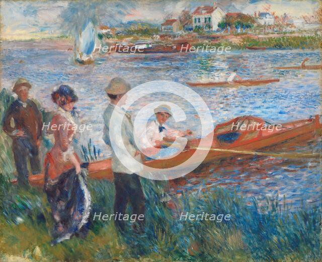Oarsmen at Chatou, 1879. Creator: Pierre-Auguste Renoir.