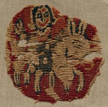 Fragment, Part of an Ornament from a Garment, 800-850. Creator: Unknown.