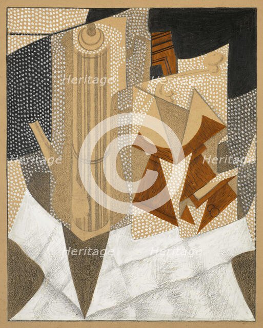 The coffee grinder, 1916. Creator: Gris, Juan (1887-1927).