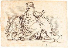 Hens and Chicks. Creator: John Linnell the Elder.