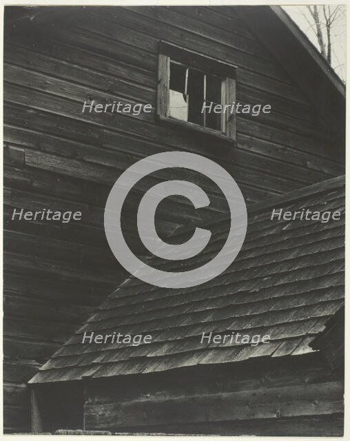 Barn-Lake George, 1922. Creator: Alfred Stieglitz.