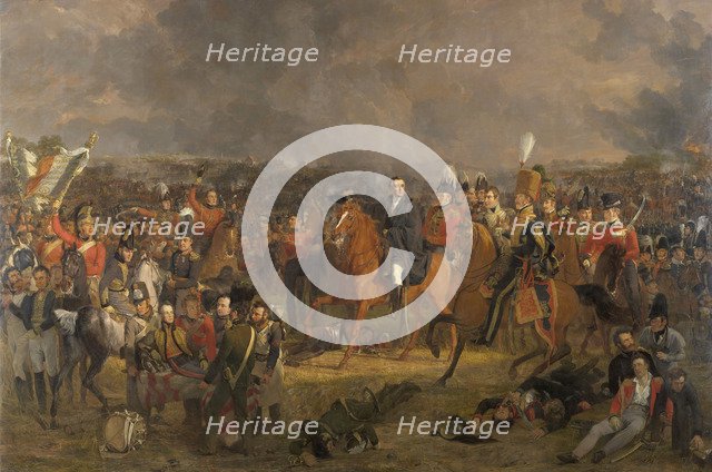 The Battle of Waterloo, 1824.