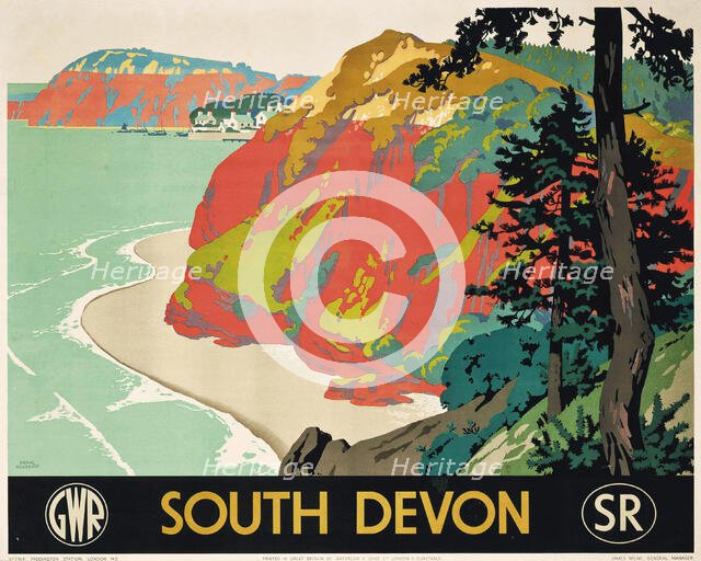 South Devon, 1946. Creator: Newbould, Frank (1887-1951).