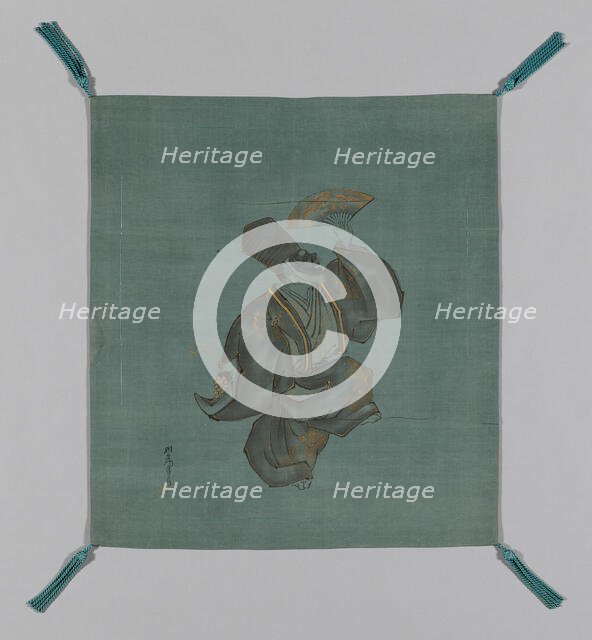 Fukusa (Gift Cover), Japan, late Edo period (1789-1868), early 19th century. Creators: Saeki Ganryô, Unknown.