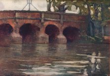 'The Bridge', c1911. Artist: Edward Leslie Badham.