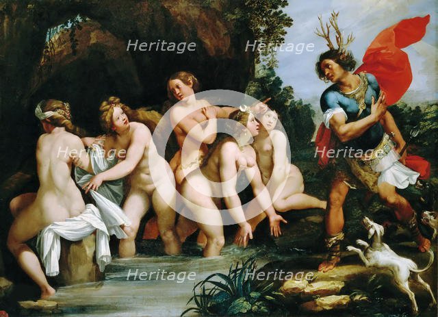 Diana and Actaeon, ca 1600-1603. Creator: Cesari, Giuseppe (1568-1640).