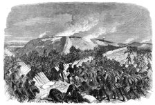 The War in Denmark: the Prussian assault on Redoubt No. 6 at Düppel on April 18…, 1864. Creator: Unknown.