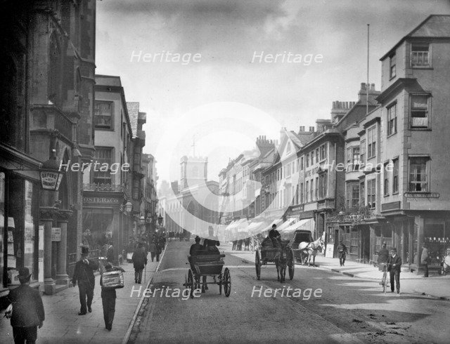 St Martin Carfax Church, Oxford, Oxfordshire, 1885. Artist: Henry Taunt