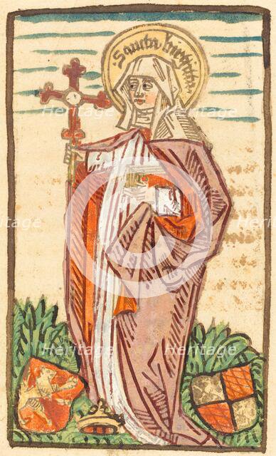 Saint Bridget, c. 1480/1490. Creator: Unknown.