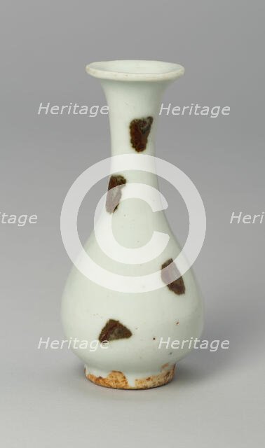 Small Bottle Vase, Yuan dynasty (1271-1368), first half of the 14th century. Creator: Unknown.