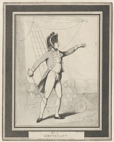 No. 7: Lieutenant, February 15, 1799. Creator: Henri Merke.