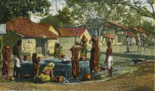 A Village in Bombay Presidency, 1906. Artist: Unknown