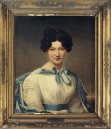 Mademoiselle Bernard-Léon, daughter of the actor, c1825. Creator: Henri-Francois Riesener.