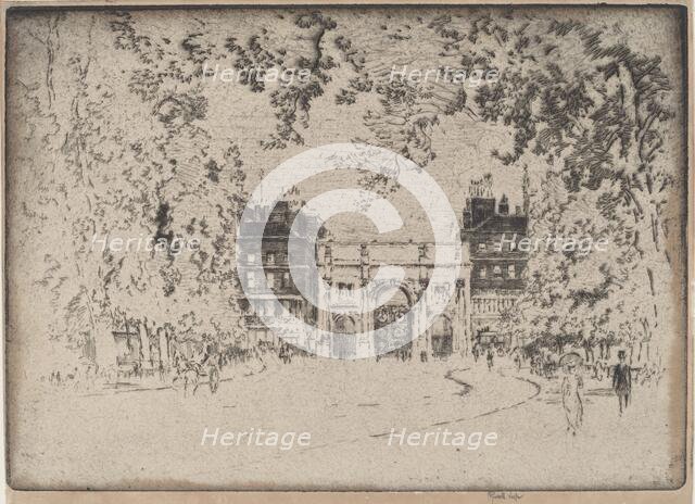 The Marble Arch, 1905. Creator: Joseph Pennell.