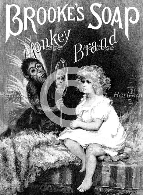 Advertisement for Brooke’s Soap, 1890. Creator: Unknown.