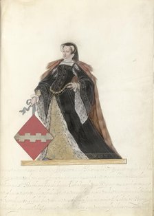 Elisabeth van Buren, Lady of Culemborg, c.1600-c.1625. Creator: Nicolaes de Kemp.