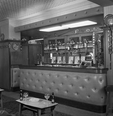 Bar of the Cavalier pub, Ravenfield, near Rotherham, South Yorkshire, 1963. Artist: Michael Walters