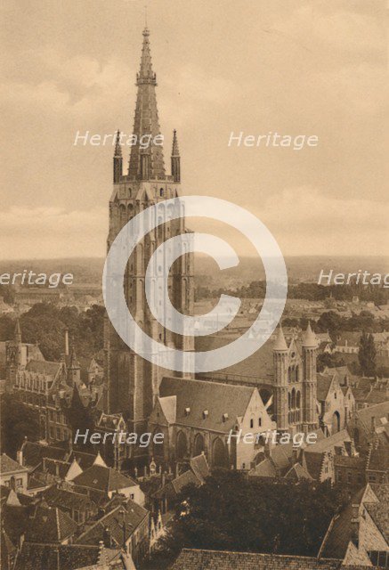 'Panorama et Eglise Notre-Dame', c1928. Artist: Unknown.