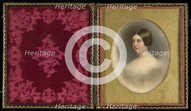 Portrait of a Lady, 1851. Creator: George H. Hite.