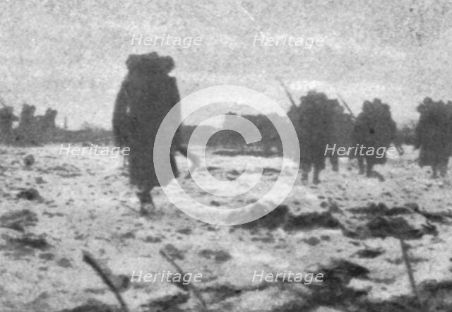 'Une semaine de combats sur la rive gauche de la Meuse; 11 mars (6 heures)..., 1916. Creator: Unknown.