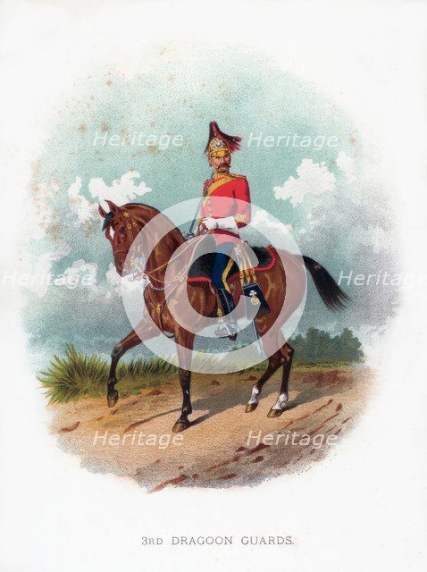 '3rd Dragoon Guards', 1888. Artist: Unknown