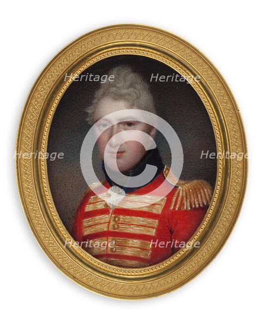 Portrait of an English officer, 1786-1845. Creator: William John Thomson.
