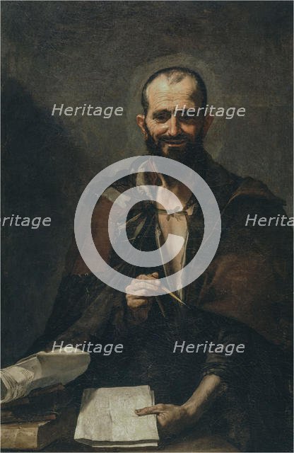 Democritus, 1630. Creator: Ribera, José, de (1591-1652).