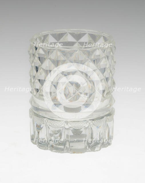 Beaker, Bohemia, c. 1820. Creator: Bohemia Glass.