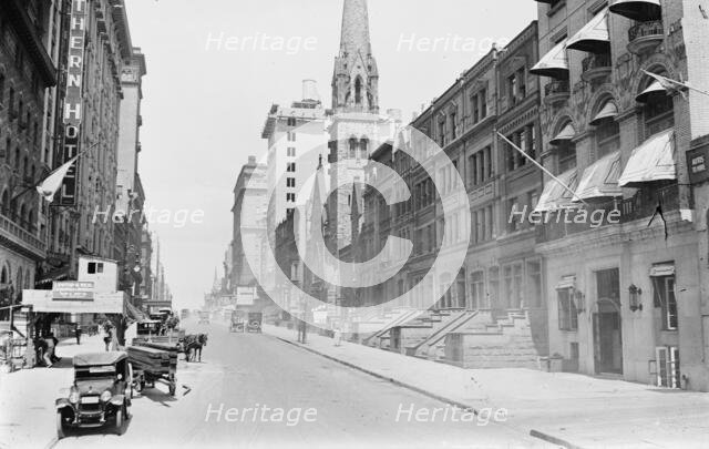 57th West from 6th Ave., 1916?. Creator: Bain News Service.