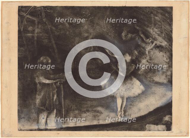 The Ballet Master, c. 1876. Creator: Edgar Degas.