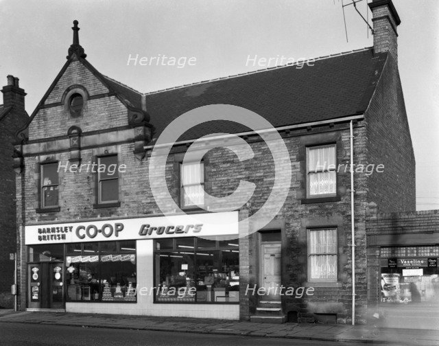 Barnsley Co-op, Stairfoot branch exterior, South Yorkshire, 1961. Artist: Michael Walters