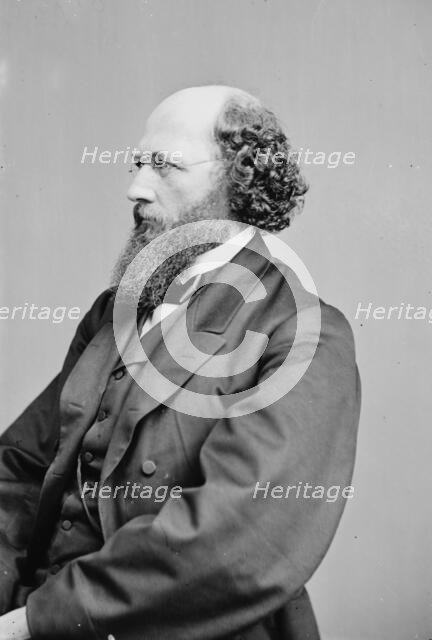 Justice Stephen J. Field, between 1855 and 1865. Creator: Unknown.