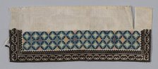 Woman's Trouser Band, China, Qing dynasty (1644-1911), 1875/1900. Creator: Unknown.