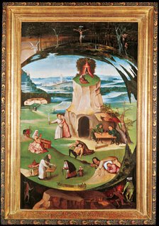 The Seven Deadly Sins. Artist: Bosch, Hieronymus (c. 1450-1516)