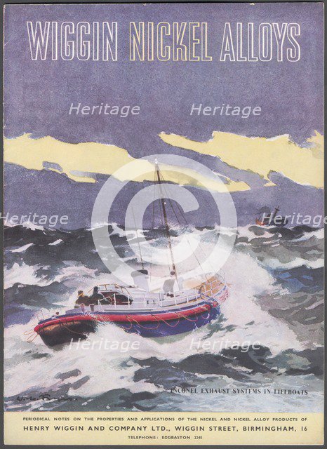 Wiggin Nickel Alloys, 1960s. Artist: Wilfred Fryer
