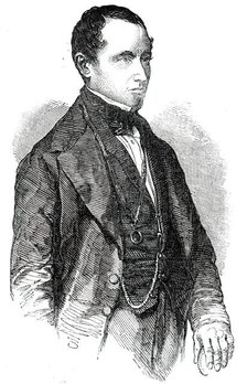A. J. E. Cockburn, Esq., LL.B. M.P. for Southampton; Solicitor-General for England, 1850. Creator: Unknown.