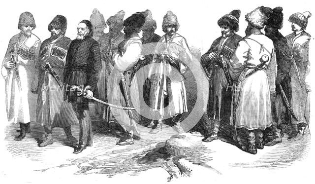 Deputation of Circassian Chiefs to the Sultan, 1856.  Creator: Unknown.
